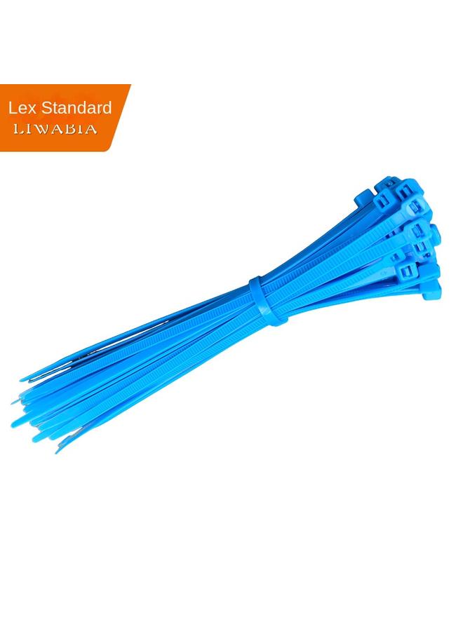 Bluejw Color Cable Tie With Red, Yellow, Blue And Green Buckle Tightening Rope Binding Cable Tie With Plastic Self-locking Nylon Cable Tie  - Image 1