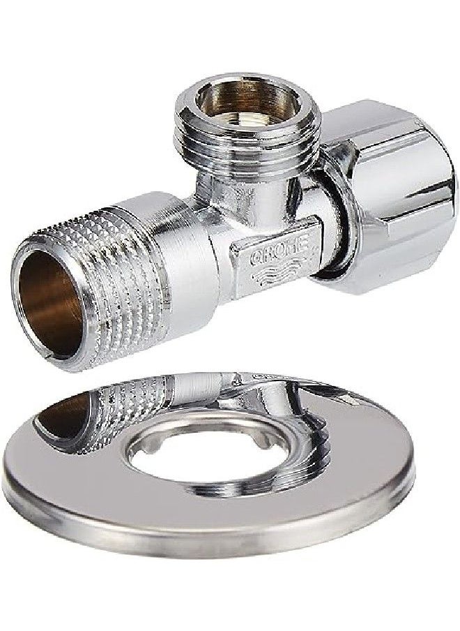 Grohe - Grohe Angle Valve 1/2" Pre-Roughened Connection Thread - Image 1