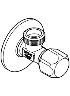Grohe Grohe Angle Valve 1/2" Pre-Roughened Connection Thread  - Image 4