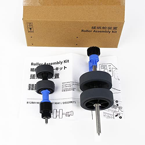 Yanzeo Roller Kit B12B819031 B12B819041 for Epson DS-530 ES-400 DS-530N DS-570W Ds-770 Ds-870 Ds-970 FF-680W Roller Assembly Kit - Image 2