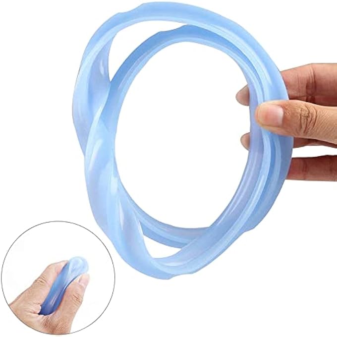 وإكست حلقة الختم ومقبض تحرير البخار وقطع غيار صمام التعويم مع درع مانع للانسداد لـ Instant Pot Duo سعة 8 كوارت 8 كوارت - Image 4