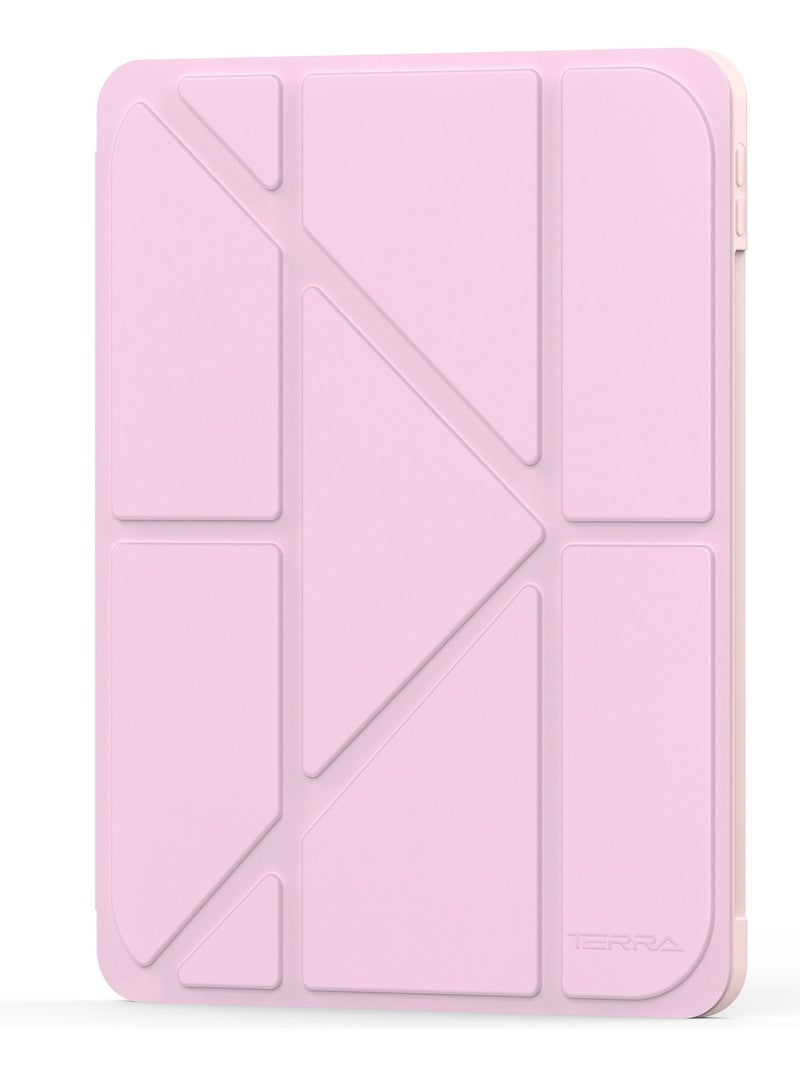 iPad Terra Leather Cover 11 Pro 2022/2021/2020/with Pen Holder Smart Cover Smart Cover with Kickstand Pink