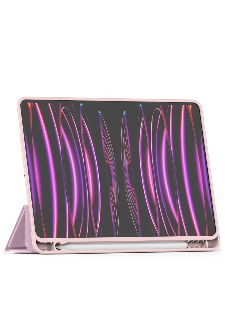 iPad Terra Leather Cover 11 Pro 2022/2021/2020/with Pen Holder Smart Cover Smart Cover with Kickstand Pink