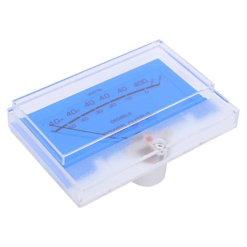 High Accuracy Vu Meter: ABS Material With High Definition White Backlight - Sensitive Pointer Response Db Level Header for Diy Audio, Recording Studio, Home Audio - Image 2