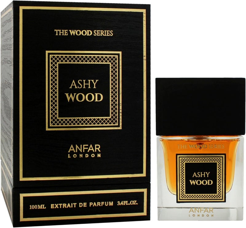 Anfar The Wood Series - Ashy Wood by Anfar for Men - 3.4 oz Extrait De Parfum Spray - Image 3