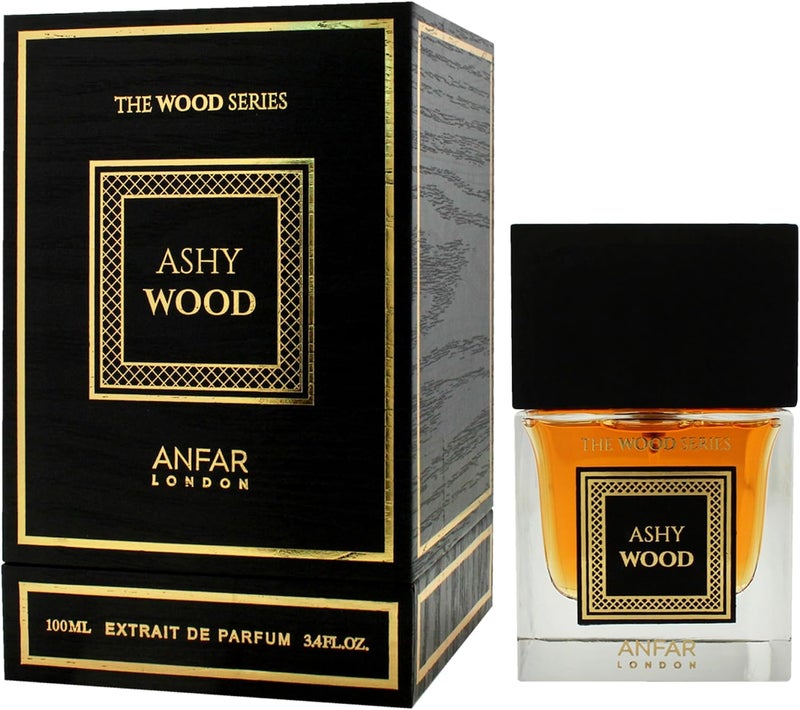 Anfar The Wood Series - Ashy Wood by Anfar for Men - 3.4 oz Extrait De Parfum Spray - Image 4