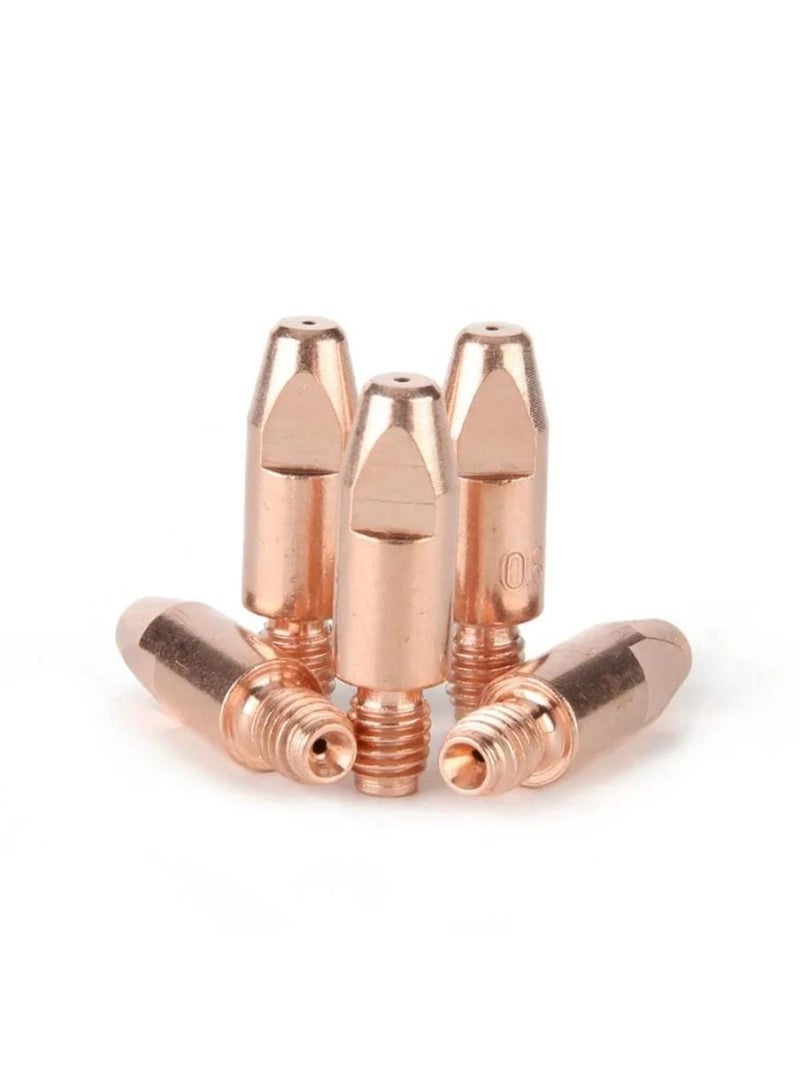 Mig Welding Contact Tip 25AK M6 x 28 x 0.8 Pack of 10 Pcs - Image 2