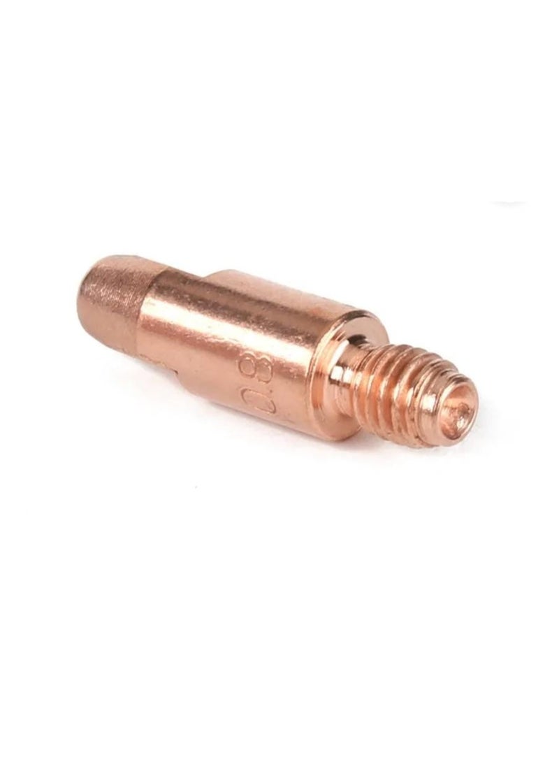 Mig Welding Contact Tip 25AK M6 x 28 x 0.8 Pack of 10 Pcs - Image 3