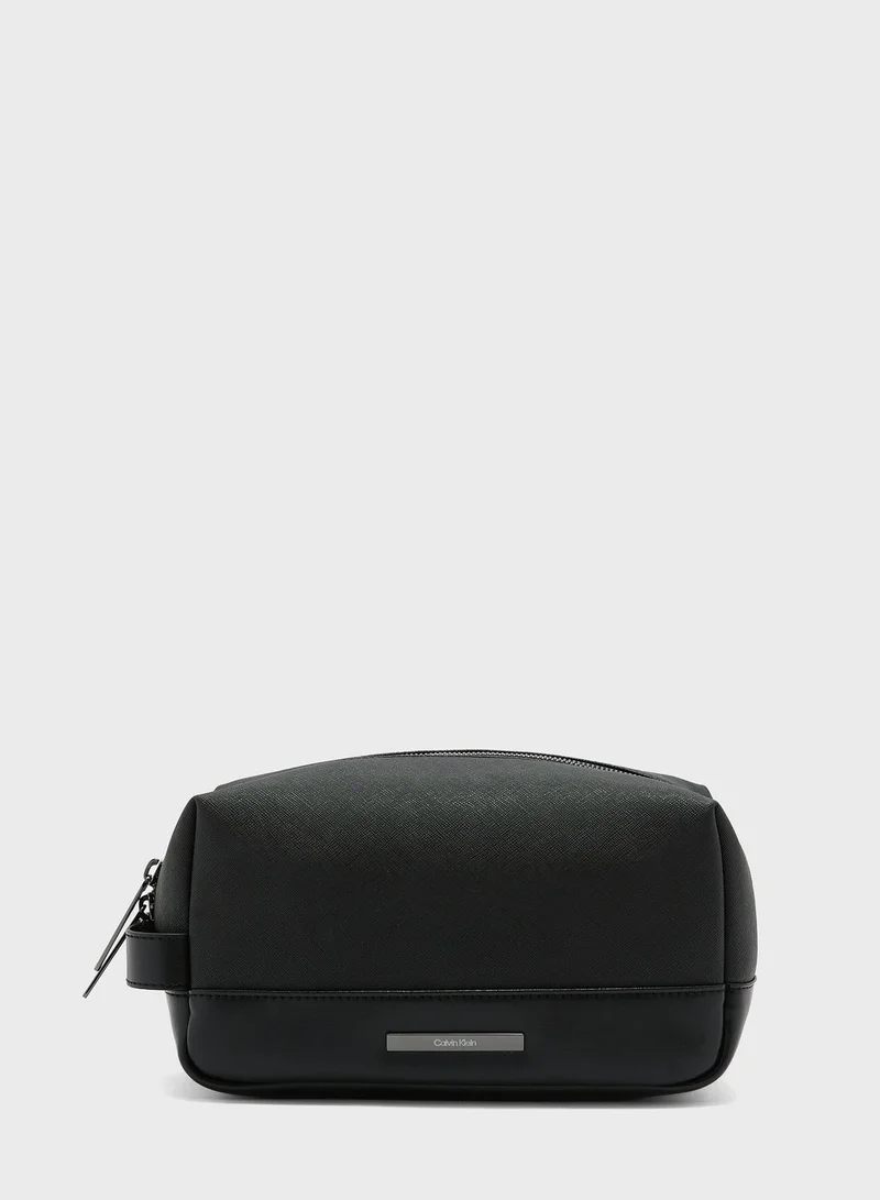 CALVIN KLEIN Logo Washbag