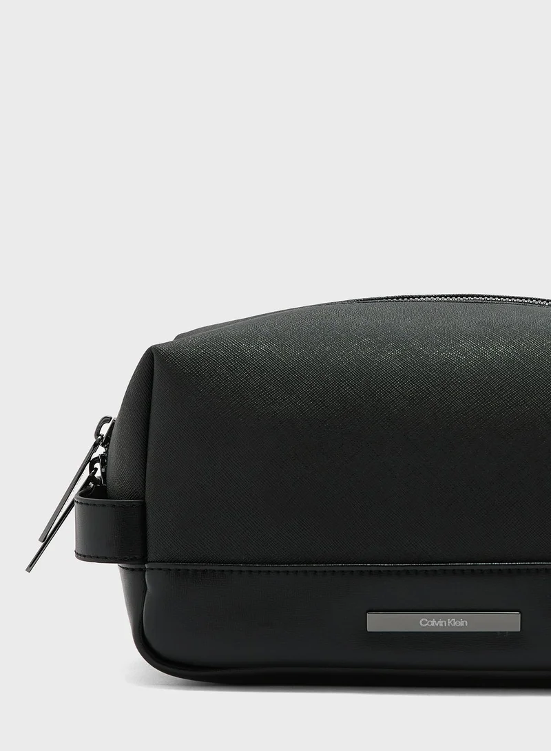 CALVIN KLEIN Logo Washbag