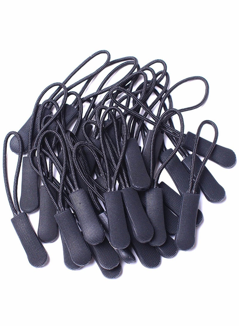 30 Pcs Premium Zipper Pull Replacement Straps and Tags for Luggage Backpacks Jackets Purses and Handbags Fix Your Zippers Easily  - Image 1