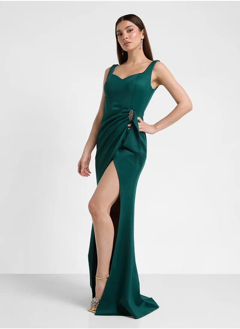 Ella Limited Edition Sleevless Evening Dress With Slit