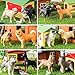 EOIVSH 12PCS Realistic Dog Figurines Toy Plastic Puppy Figures Set Dogs Figures Cake Toppers Birthday Gift for Kids Toddlers - Image 3