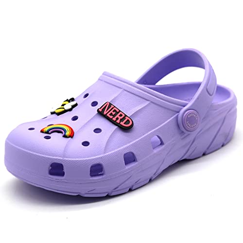 Red Tape Unisex-Child Lavender Clogs - 5 UK - Image 4