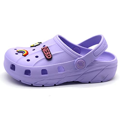 Red Tape Unisex-Child Lavender Clogs - 5 UK - Image 5