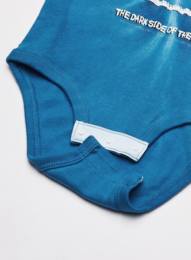 Liquid Blue unisex baby Pink Floyd Dark Side Chalk Onesie T Shirt, Tie/Dye, 6-12 Months US - Image 3