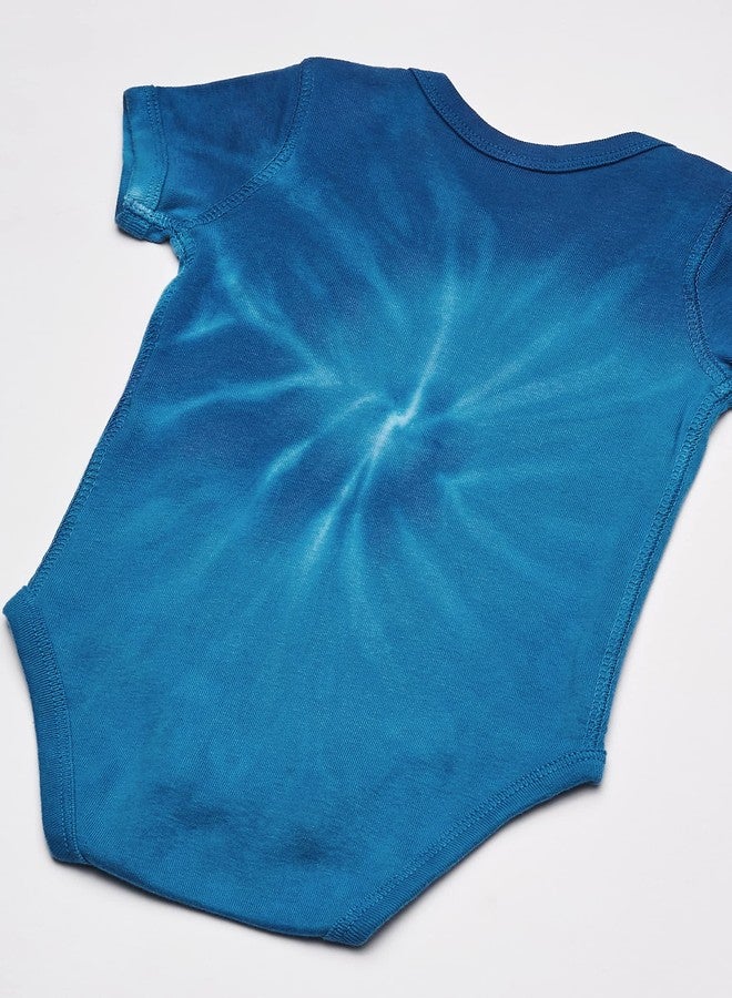 Liquid Blue unisex baby Pink Floyd Dark Side Chalk Onesie T Shirt, Tie/Dye, 6-12 Months US - Image 4