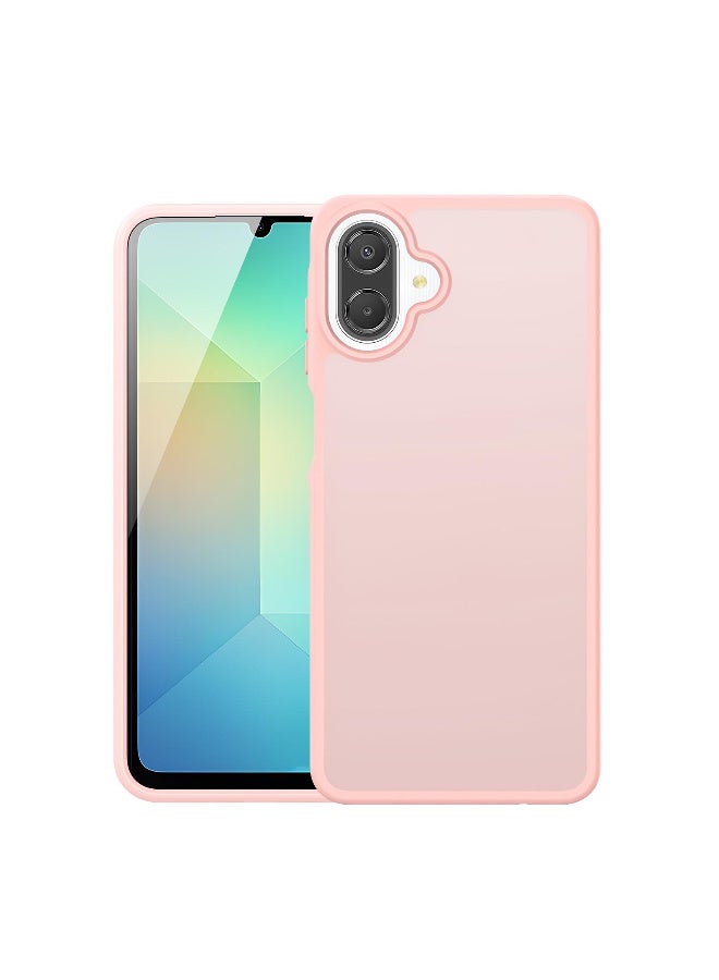 DUX DUCIS Yind Series Cover for the Samsung Galaxy A07 4G mobile phone a slim, TPU Hybrid PC  cover made of TPU, polycarbonate silicone - Light Pink - Image 1