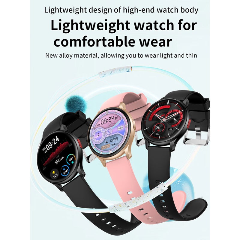 Smart Bracelet: Gold, IP68 Waterproof, Long-Lasting Battery Life - Health Monitor Bracelet, Fitness Tracker Bracelet for Men Women, Home Daily & Outdoor Exercise - Image 3