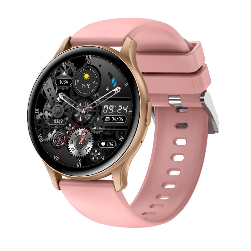 Smart Bracelet: Gold, IP68 Waterproof, Long-Lasting Battery Life - Health Monitor Bracelet, Fitness Tracker Bracelet for Men Women, Home Daily & Outdoor Exercise - Image 1
