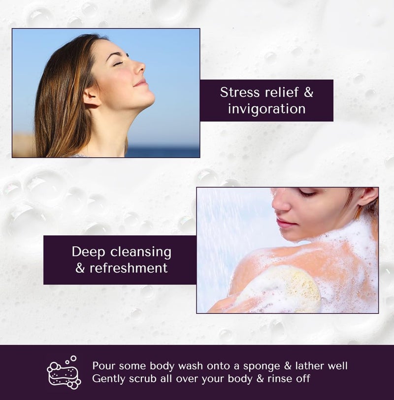 Barva Calming Lavender Body Wash with Aloe Vera Relieving Stress for All Skin Types 200 ml - Image 3