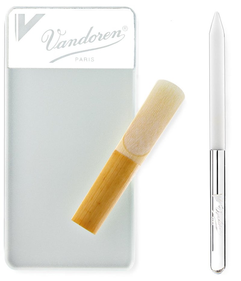 Vandoren Glass Reed Resurfacer and Reed Stick - Image 2