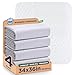 Brosive Waterproof Reusable Incontinence Bed Pads Washable Incontinence Underpads 8 Cups AbsorbencyMattress Protector for Adults Kids and Pets34x 36 inch 4 Pack - Image 1
