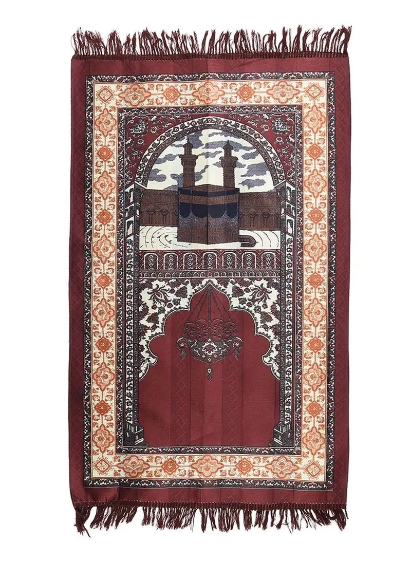 MANASEK Manasek Makkah Printed Prayer Mat - Image 1