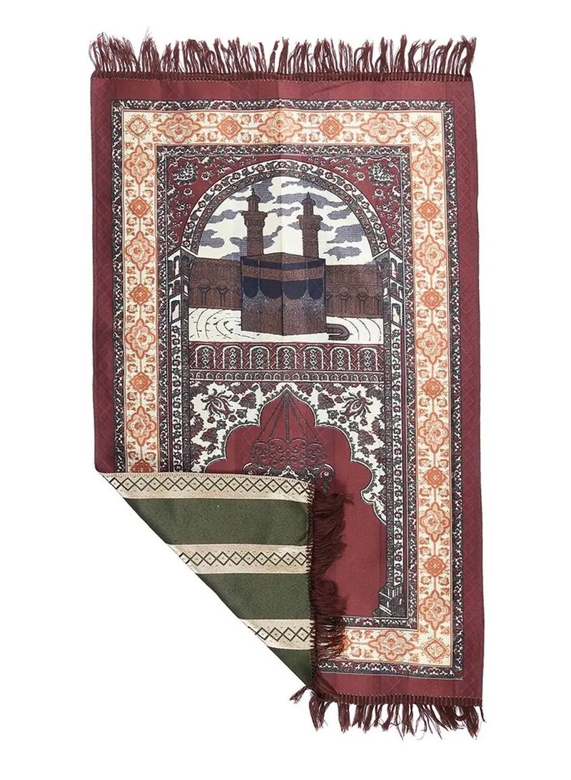 MANASEK Manasek Makkah Printed Prayer Mat - Image 3