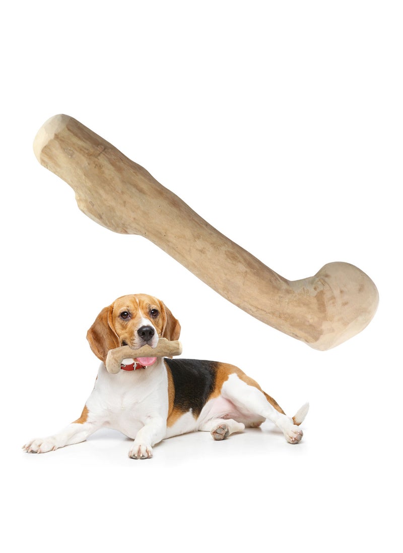 CHEWY BONE medium Dog Chew Wooden Stick Organic Indonesian Java wood for aggressive chewers For teething and Interactive play  - Image 1