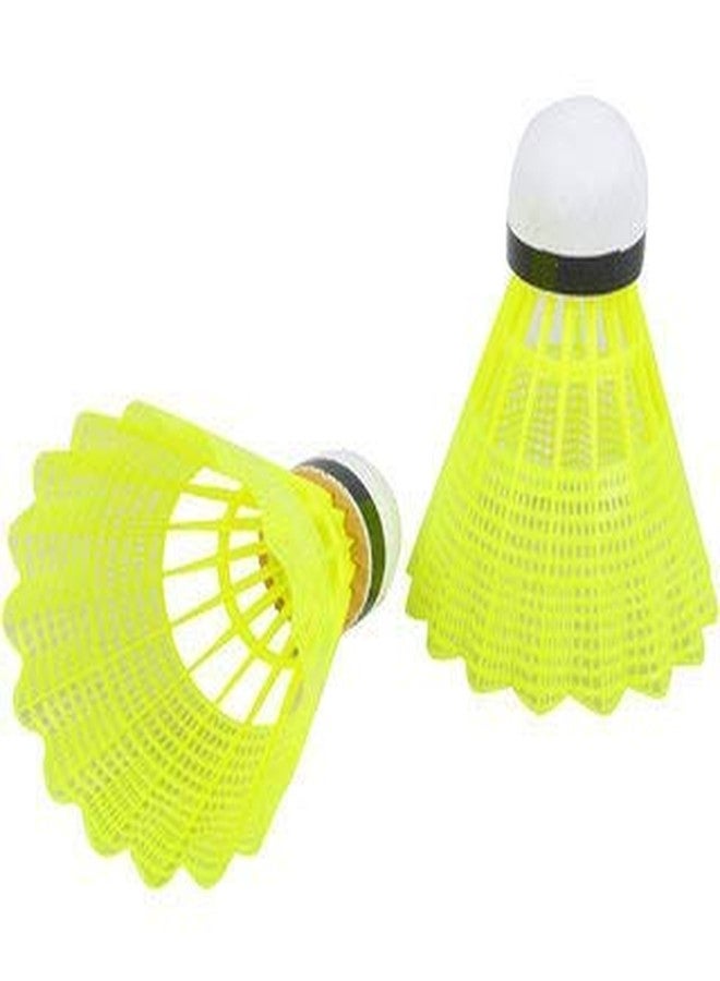 Sshakuntlay® Badmintion Nylon Shuttle Cock (Pack of 6) - Image 1