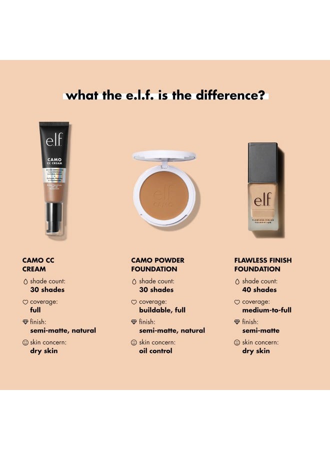 elf Flawless Satin Foundation, Lightweight & Medium Coverage, Semi-Matte Finish, Vegan & Cruelty-Free, Almond, 0.68 Fl Oz (20mL) - Image 4