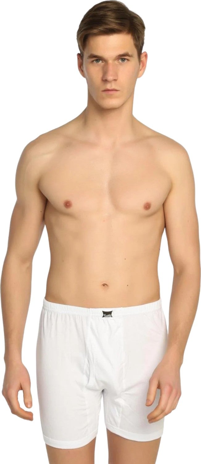 Tutku Men's 3-Piece Combed Cotton Argentina | White