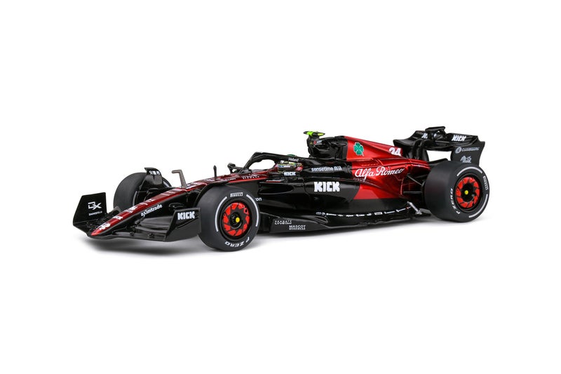solido 1:43 Alfa Romeo F1 Spanish GP 2023 Red - Image 1