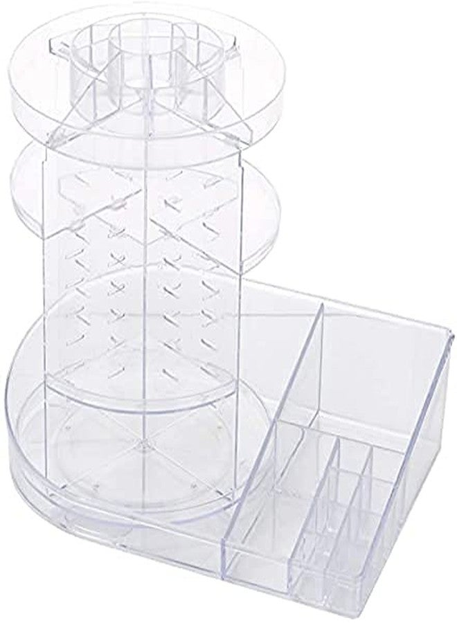 TRAY Large Desktop 360 Degree Organizer Rotating Home Drawer Multifunction Cosmetic Storage Box Acrylic Makeup Organizer for Cosmetic - Image 5