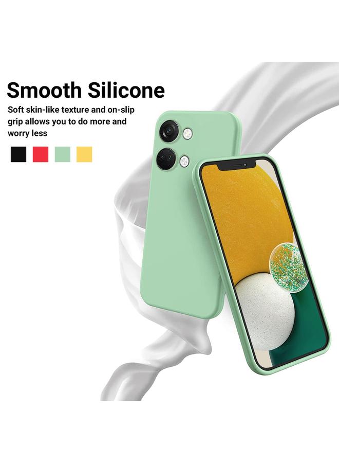 اس-توب جراب لهاتف OnePlus Nord 3 / Ace 2V مصنوع من السيليكون السائل المقاوم للصدمات بلون نقي - Image 4