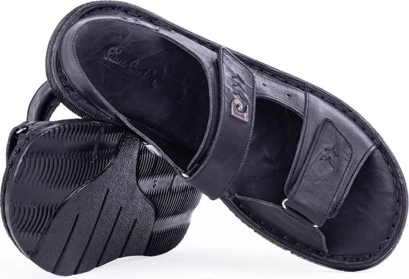 بيير كاردان Men's Slippers Genuine Leather Sandals 4y 7150