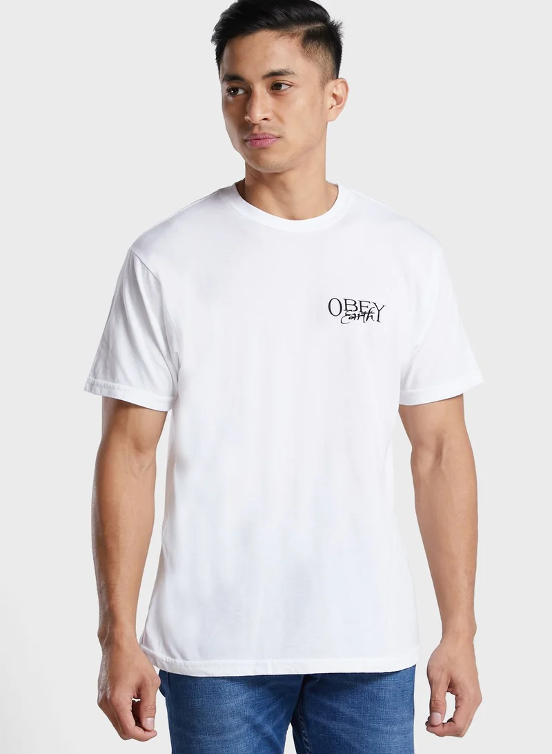OBEY Earth Spores T-Shirt