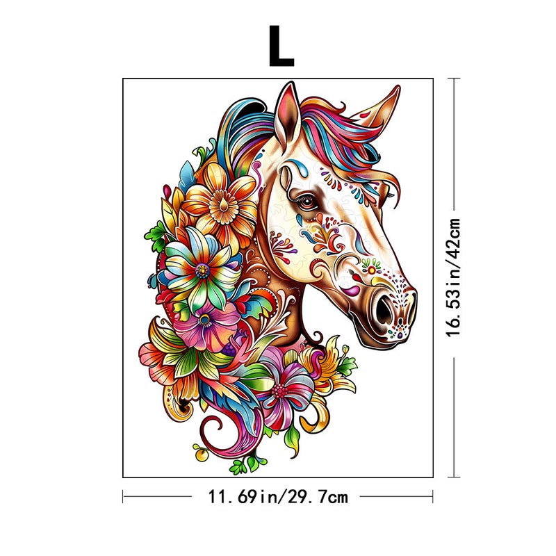 Creative Peacock Shaped Wooden Puzzle Irregular Animal Wooden Custom Puzzle Children Diy Gift Ornaments - Image 1