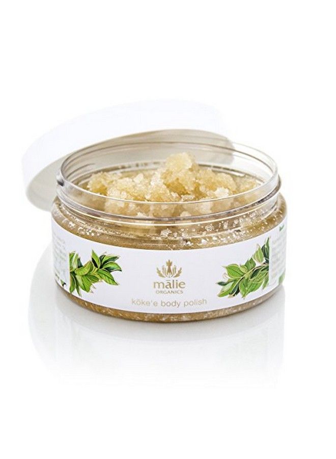 Malie Organics Koke'E All Natural Exfoliating Organic Body Polish To Exfoliate Nourish Moisturize And Hydrate Your Skin. 8 Fl Oz. - Image 1