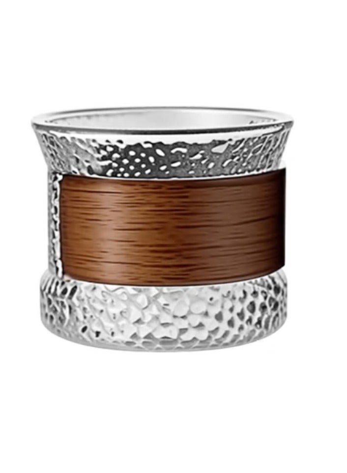 Jingke Coffee Cup Hammer Grain Anti-scalding Glass Cup Tea Cup Latte Water Cup 150ML - Image 1