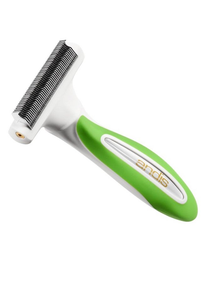 مشط أنديس الفاخر لإزالة الشعر الزائد بأسنان دقيقة - أبيض-أخضر - Image 1