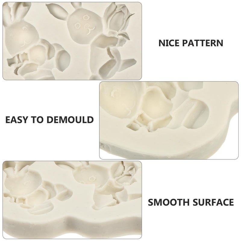 Easter Bunny Silicone Mold And Double Egg Cake Baking Mould For Chocolate Candy - Image 4