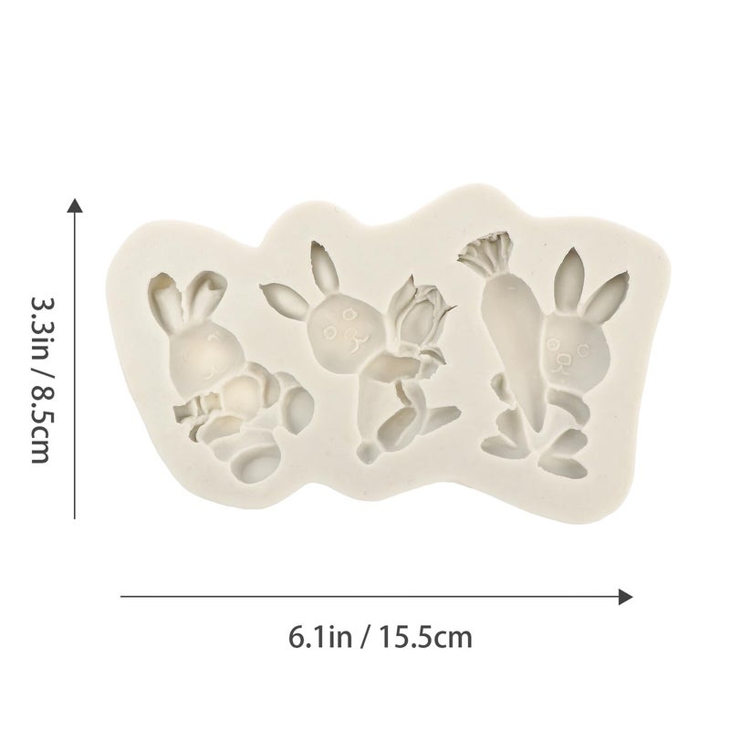 Easter Bunny Silicone Mold And Double Egg Cake Baking Mould For Chocolate Candy - Image 3