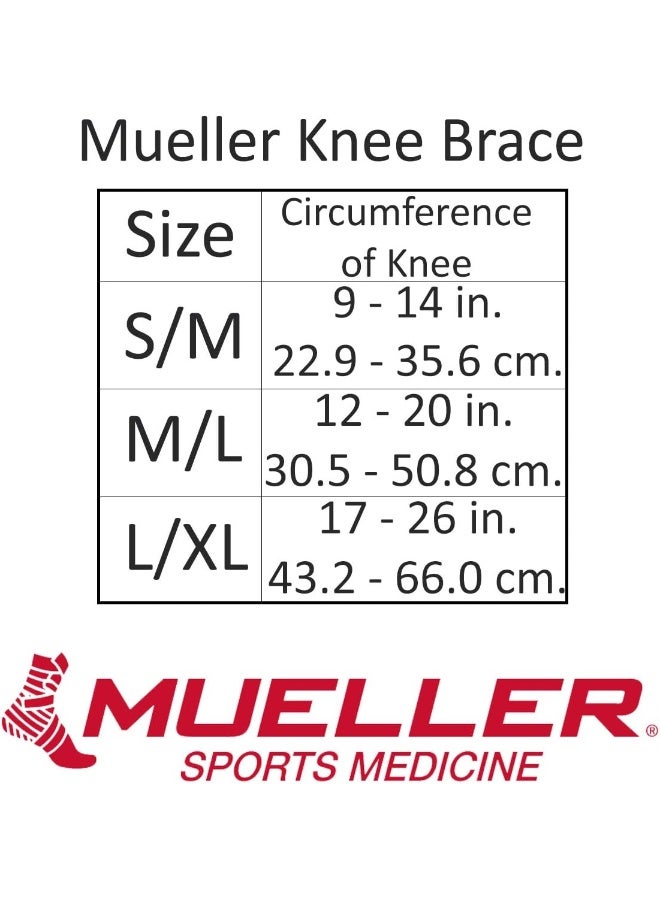 Mueller Hinged Wraparound Knee Brace Md/Lg - Image 4