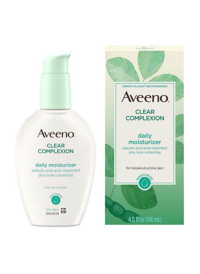 Aveeno Facial Moisturizers Clear Complexion Daily Moisturizer Pump4 Fl Oz - Image 1