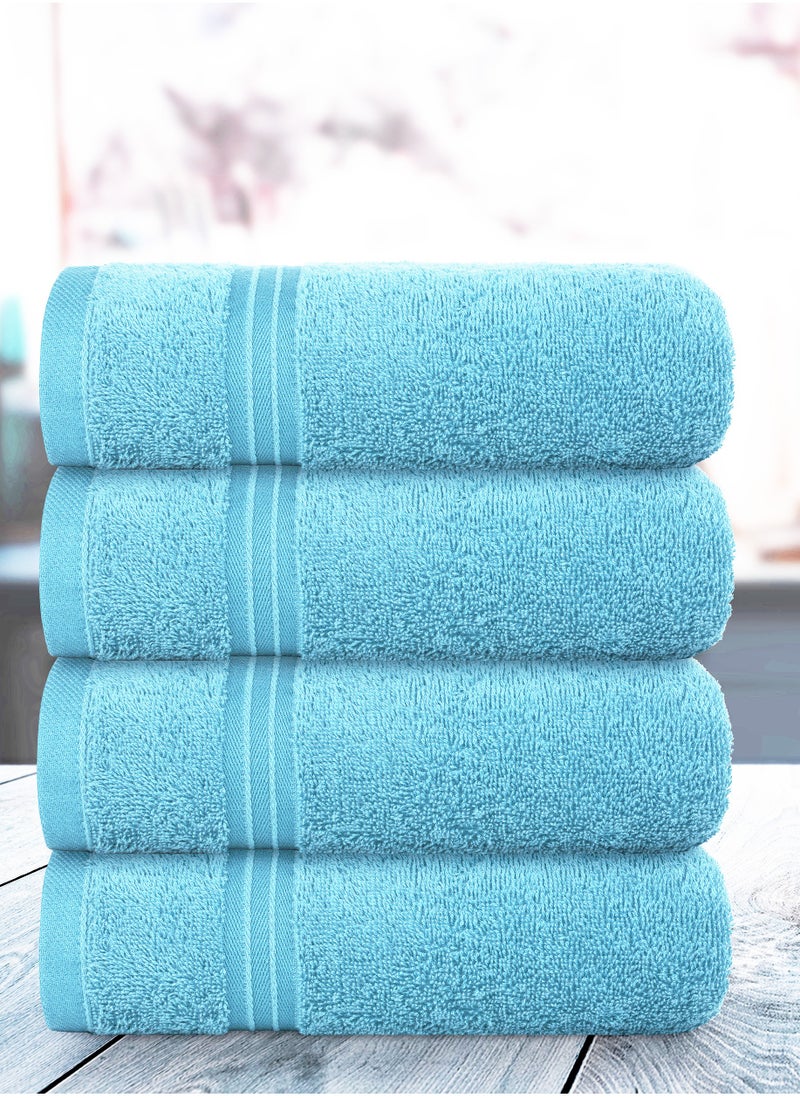 Bliss Casa 4-Piece 100% Combed Cotton 550 GSM Quick Dry Highly Absorbent Thick Handroom Soft Hotel Quality For Hand And Spa Hand Towel Set 40x70cm - Image 3