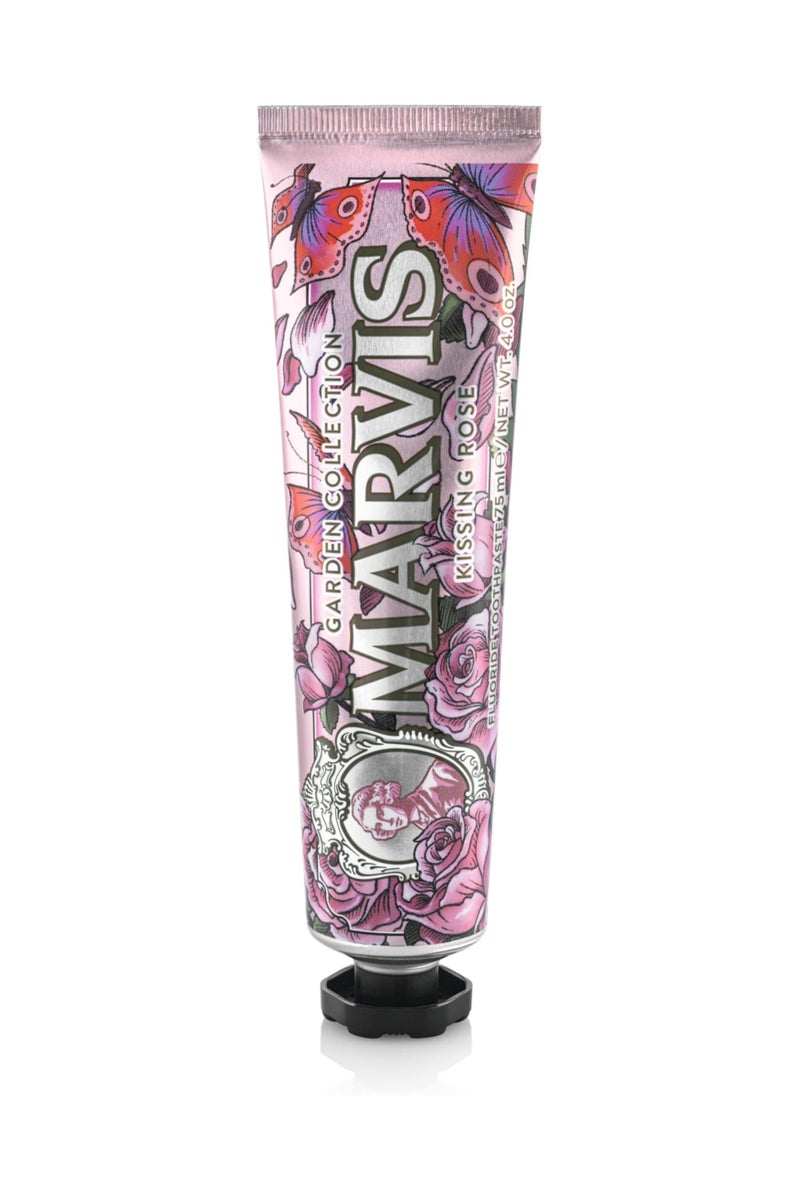 Marvis Garden Collection  Kissing Rose Limited Edition Toothpaste, 75 ml, Sensational Flavored Toothpaste for a Long-Lasting Freshness - Image 2