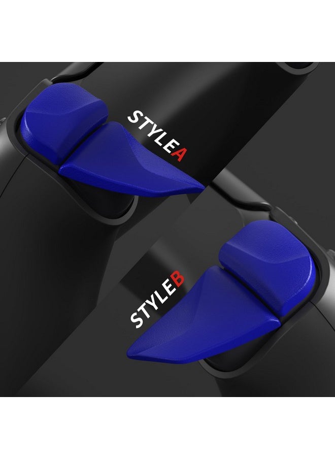 playvital - Blade 2 Pairs Shoulder Buttons Extension Triggers For Ps5 Controller, Game Improvement Adjusters For Ps Portal Remote Player, Bumper Trigger Extenders For Ps5 Edge Controller Blue - Image 1