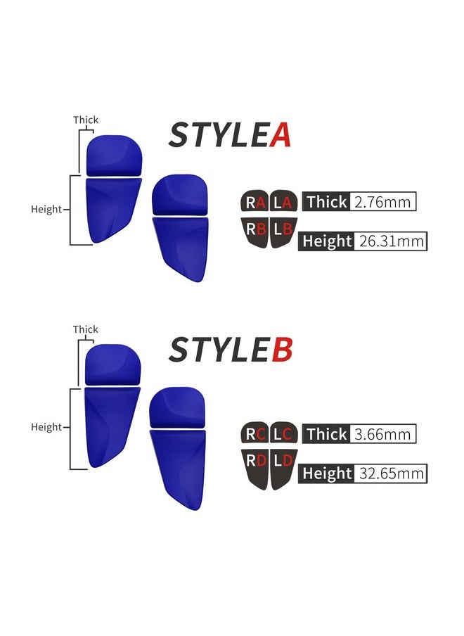 playvital - Blade 2 Pairs Shoulder Buttons Extension Triggers For Ps5 Controller, Game Improvement Adjusters For Ps Portal Remote Player, Bumper Trigger Extenders For Ps5 Edge Controller Blue - Image 1